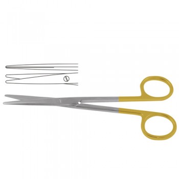 TC Lexer Dissecting Scissor Straight Stainless Steel, 16 cm - 6 1/4"